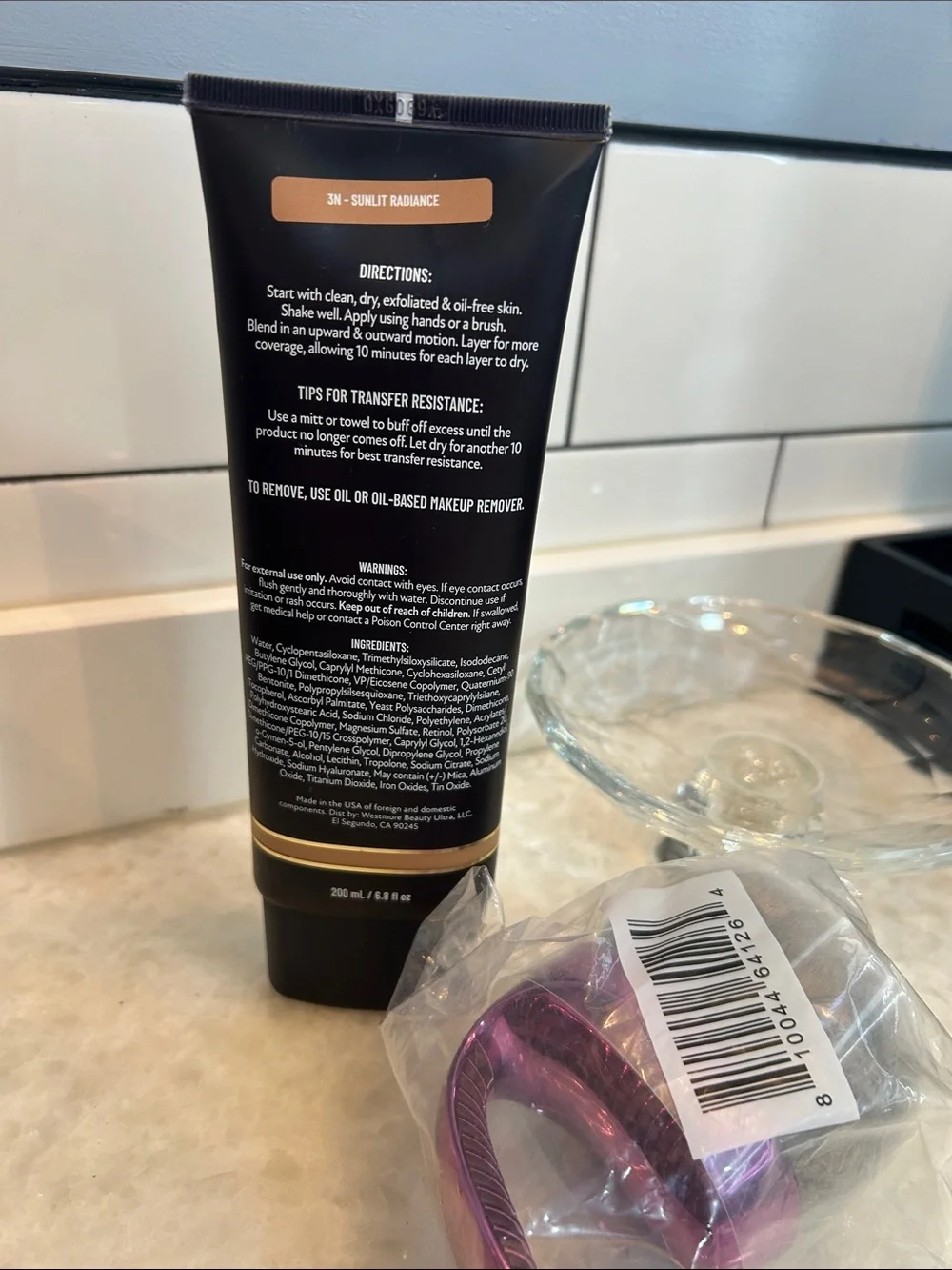 Westmore Beauty Body Coverage Perfector - Black